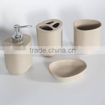 Wheat-straw Eco-friendly Bathroom Sanitary Set photo-3
