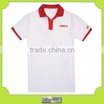 Design your own polo shirt cutom embroidery logo shirt with high collar