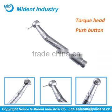 Push Button China Dental Handpiece Price, Torque High Speed Handpiece