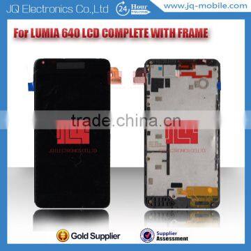 Mobile Phone Lcd Touch Screen Display For Nokia Lumia N640 Complete Display With Frame