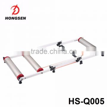 High Quality Low Price Aluminum Plastic Indoor Folding Bicycle Roller Trainer For Sale