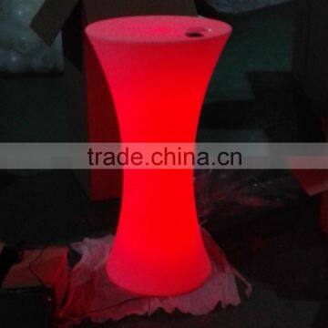 Portable Ice Cooler/Lighting Plastic Ice Table Cooler Led ice bucket