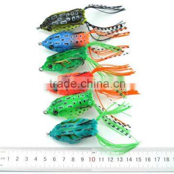 6pcs Fishing Lure 5.5CM 12.5G Topwater Wobblers Soft Artificial Bait photo-2