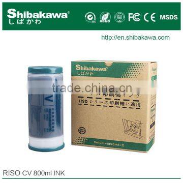 High quality Compatible Riso digital duplicator ink CZ 180 800ml