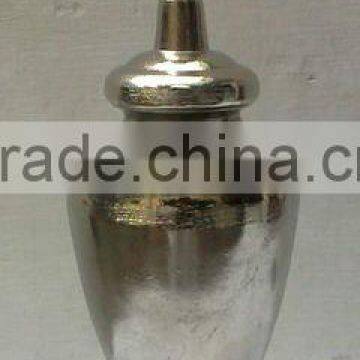 Metal Table Lamp with silver Finish