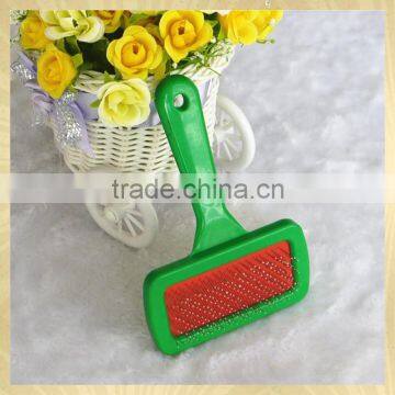 2015 new products plastic pet brush for hair remover