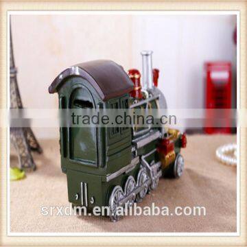 Custom design car coin bank house shape coin bank