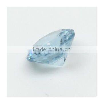 Loose round cut spinel light blue sapphire 1.0mm