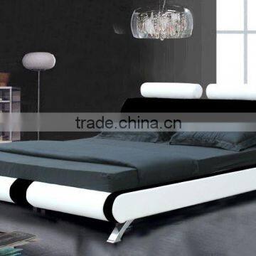 Hot ottoman leather bed