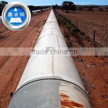 LSAw /API5L GR.B /black paint surface /gas pipeline