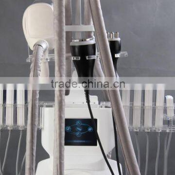 Multi-functional Beauty Machine Diode Laser(12paddles)+Cryo Lipo Fat Freeze+Vacuum RF Roller+Cavitation+Sixtupolar RF photo-2