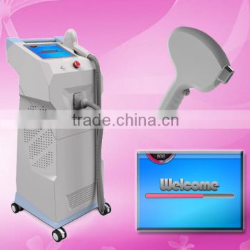 Newly designed most advanced professional vertical 808nm diode laser hair removal skin spa medical apparatus