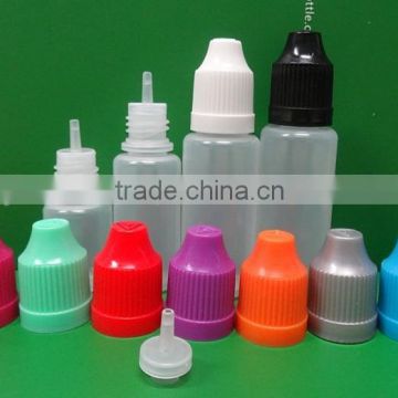 10ml e liquid Plastic ldpe Dropper Bottles e cig oil with Child proof Cap