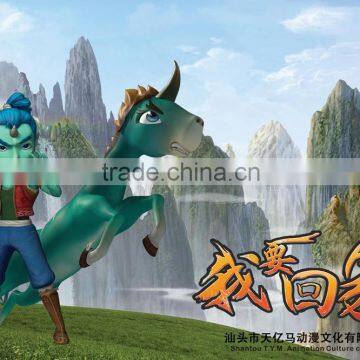 China animation making