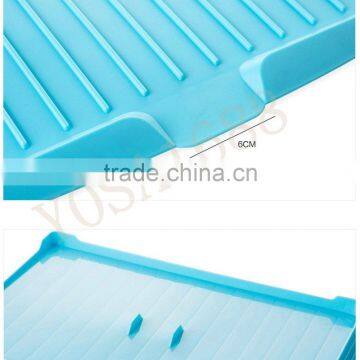 Plastic Storage Rack Over The Sink Saddle Organizer Shelf Kitchen Bath Gadgets photo-6