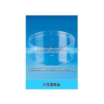 round clear cheese cake box