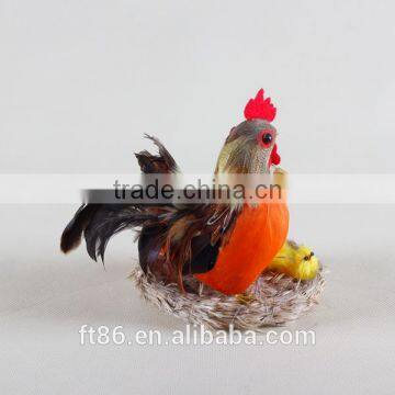 animal figurines gift easter garden decoration hen toy with eggs