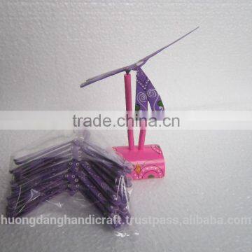 Traditional craft from Vietnam, balanced bamboo dragonfly for gifts and souvenir