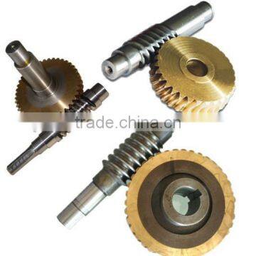 smaller modulus worm axis,small module worm shaft machined,close-toothed worm shaft machining