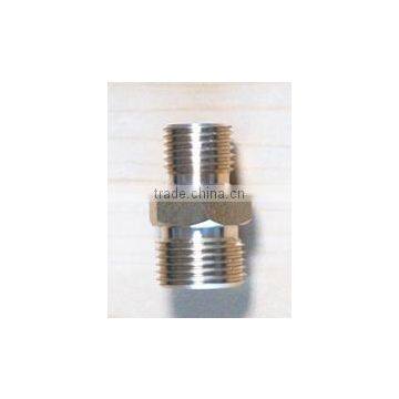 H.p. nipple 250bar G3/8M-G1/4M, tropicalized steel