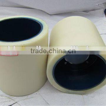 14 Inch Iron Drum White NBR Rice Rubber Roller for Rice Huller photo-2