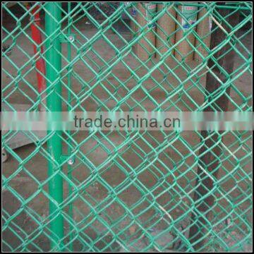 Garden Buildings chain link fence