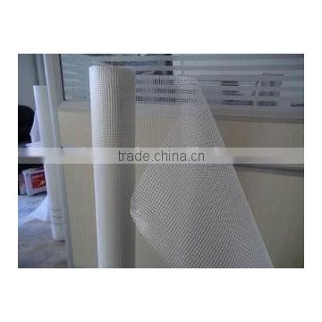 160g 4*4mm white alkali resistant logo printed fiberglass mesh