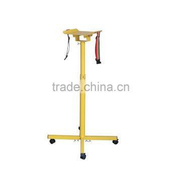 Double Motor Stepless Adjusting Pet Dryer Stand - Yellow