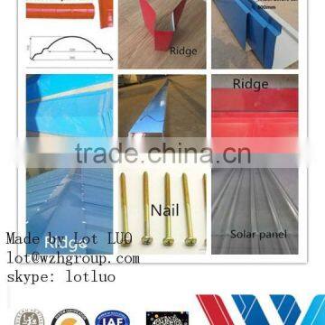 Colorful Steel Roofing-Angle Ridge photo-3