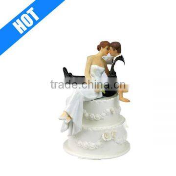 Love Bride and Groom Figurine Wedding Cake Toppers