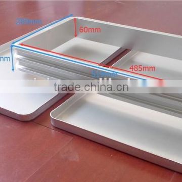 Aluminum freezing mold aluminum mold size