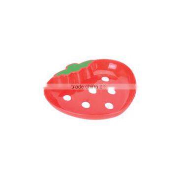 lovely Strawberry shape pattern plastic candy dish