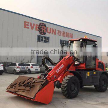 Telescopic 1.5 Ton Boom Loader With Pallet Fork photo-5