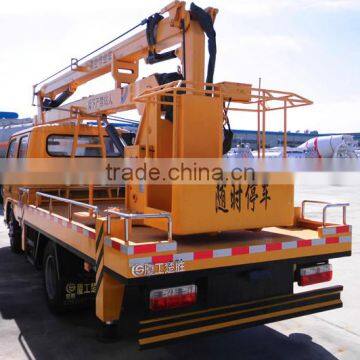 4x2 Dongfeng Double Cab Overhead Working Truck photo-4