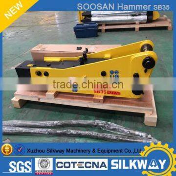 low price soosan 50 top type breaker hammer