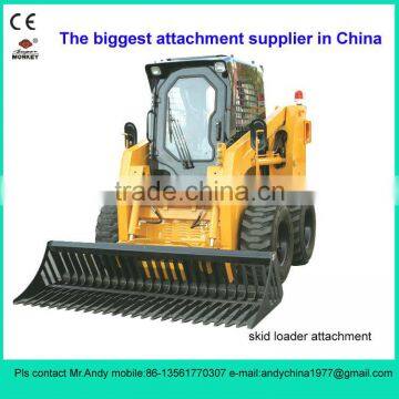 skid steer loader rock bucket (skid loader attachment,bobcat attachment)