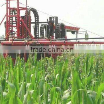 Self Propelled High Clearance hydraulic operating 4WD Boom Sprayer with cabin and Itlay pump