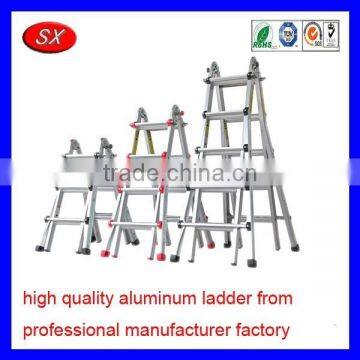 China Supplier Aluminum Ladder Aluminum Folding Ladder Compact Aluminum Folding Ladder photo-2