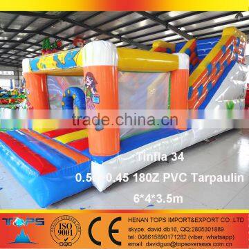 Inflatable Bouncer Tinfla 34 in PVC Tarpaulin Pirate Caribbean photo-2