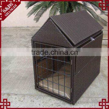 Best Wicker & Metal Craft Outdoor Cat or Dog Using Waterproof Pet House photo-3