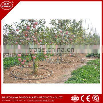 PE material drip irrigation pipe for farm and agriculture