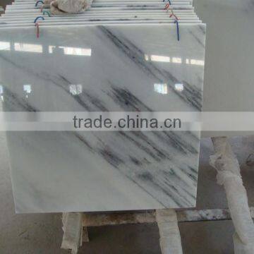 China Grey Veins White Marble Tile for Floor and Wall photo-3