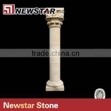 Newstar Roman Marble Round Pillar Design photo-6