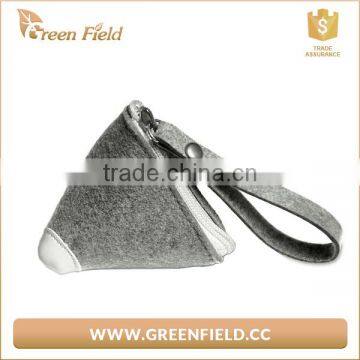 Wholesale Felt Coin Purse Felt Fabric Change Coin Pouch photo-2