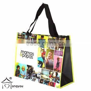 Women fashion shopping bag shopping gift bag colorful foldable non woven bag