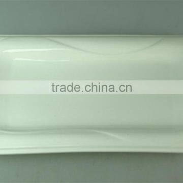 Good Price 2016 High Quality Simpleness White Ceramic Dinner Thin Plate For Wholesale photo-2