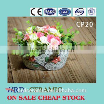 Cement public flowerpot,outdoor garden flowerpot