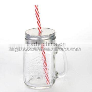 Metal Cap Material and Glass Body Material Mason Jars