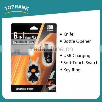 New design multifunction pocket mini tool kit with led light