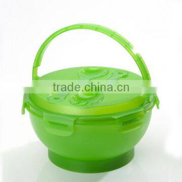 Rectangular Shape Salad Bowl With Carry Handle and Cooling Pack/Salad Bowl to go With Cool Pack photo-5
